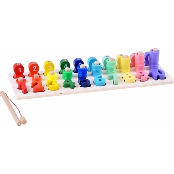 Jokomisiada vzdelávacie puzzle čísla a rybičky