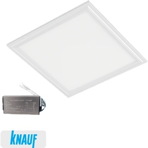 ELMARK Led ПАНЕЛ ЗА ГК 48w 6400k 595x595x9mm ip54+ АВ (92panel030cwip54e)