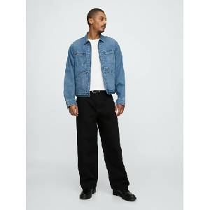 GAP Изключително торбести унисекс дънки GAP GAP | Cheren | МЪЖЕ | 30/30