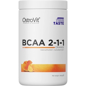 Image 1 of OstroVit BCAA 2: 1: 1 Powder [400 грама] Портокал