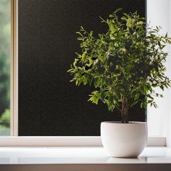 DIMEX ART s. r. o Статично затъмняващо фолио 44, 5 x 200 см черно