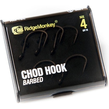 RidgeMonkey RM-Tec Chod Hook Barbed vel.8 10 ks