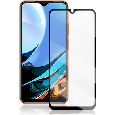 Удароустойчив стъклен протектор за екран марка Enkay за Xiaomi Redmi 9T - с черна рамка
