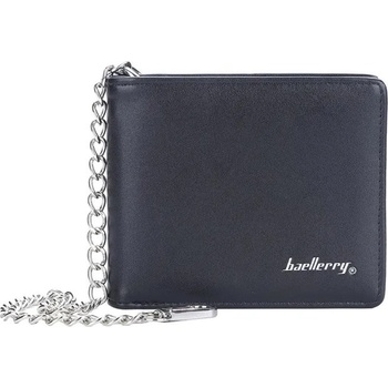 Baellerry pánska peňaženka s retiazkou Rosin Baellerry D9195 čierna