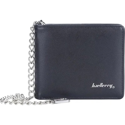Baellerry pánska peňaženka s retiazkou Rosin Baellerry D9195 čierna