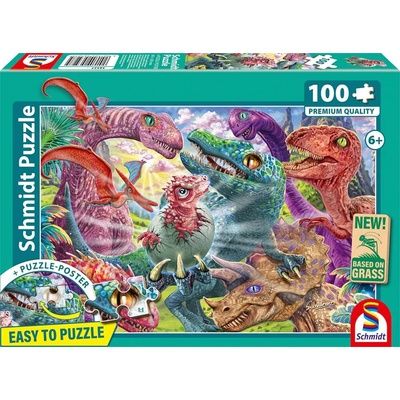 SCHMIDT Malý dinosaurus 100 dílků