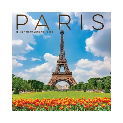 Paris 12 X 12 Wall 2026