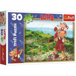 Trefl Пъзел Trefl от 30 части - Лоте на разходка (18279) - ozone