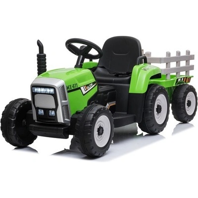 Tractor Lite detské elektrické auto zelená