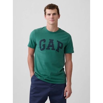 GAP tričko s logem Everyday Soft Zelená