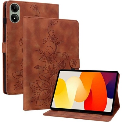 Vsetkonamobil 114836 ART LILY Zaklápacie puzdro pre Xiaomi Redmi Pad 2 hnedé