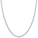 SAVICKI Тенис колие, бяло злато 585, бели диаманти 3, 300К, 2, 5 мм 40 см