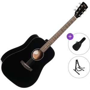 Cort EARTH 60 Standard SET Black Gloss Акустична китара