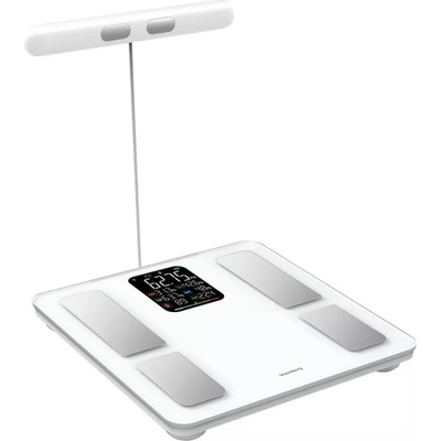 Klausberg Кантар - анализатор Klausberg KB 7857, До 180 кг, Bluetooth, Android/iOS, LCD дисплей, 14 телесни стойности, Бял (KB 7857)