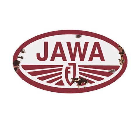 Ceduľa Jawa - logo old