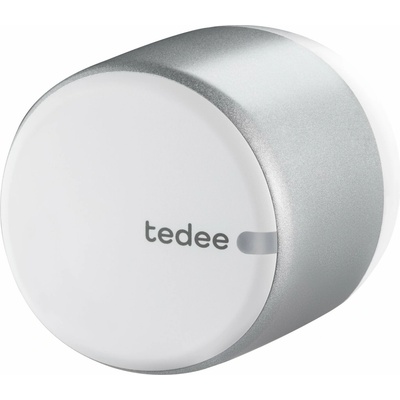 tedee GO – inteligentný zámok, strieborný TD-GO-LOCK-WH