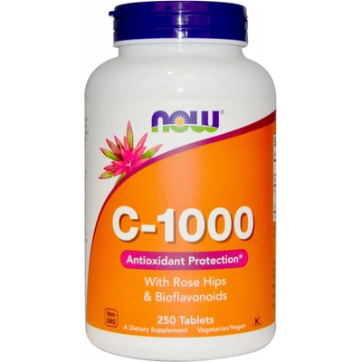 Now Foods Vitamin C 1000 mg s šípky a bioflavonoidy 250 tablet
