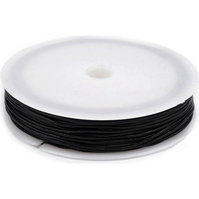Pro Háčkování Vlákno elastické Ø 0,8 mm černé 20 m