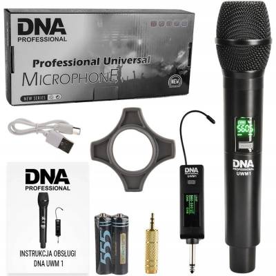 Bezdrôtový mikrofón DNA UWM 1 na karaoke 560 590 MHz