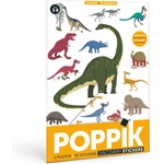 POPPIK Мини плакат със стикери poppik - Динозаври (min003)