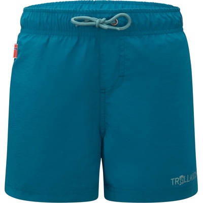 Trollkids Детски бански слипове Trollkids Kid's Balestrand Shorts Swim brief - Atlantic Blue / Dusky Turquoise - размер 164 (EU) (750-1371-0119)