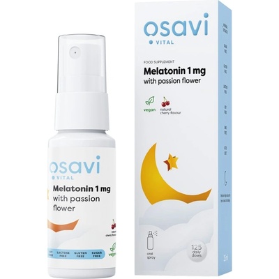Osavi Melatonin 1 mg Oral Spray | with Passiflora [25 мл] Череша
