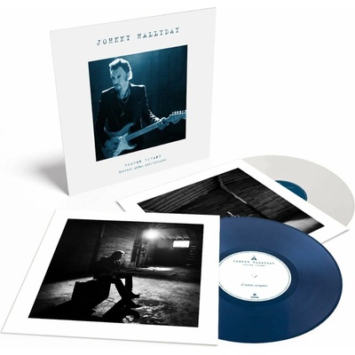 Johnny Hallyday - Rester Vivant (Reissue) (Anniversary/Limited Edition) (Deep Ocean Blue/White Coloured) (2 ) LP