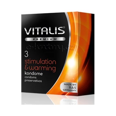 Vitalis Stimulation & Warming 3 pack