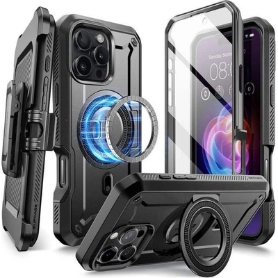 SUPCASE Magsafe Противоударен Калъф за iPhone 16 Pro, Supcase UB Pro Mag, Черен (843439150454)