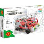 Alexander Toys Метален конструктор Alexander, 314 части - Пожарна (AL2596) - bright-toys