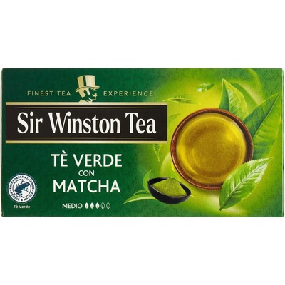 Sir winston zelený čaj s matchou 20 ks