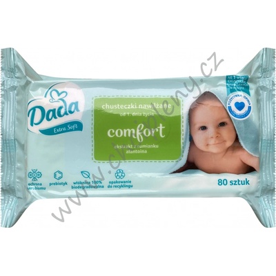 Dada Extra Soft Comfort vlhčené ubrousky 80 ks