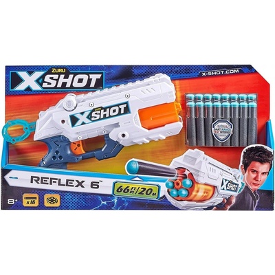 EP Line X Shot Reflex 6 pistole s 16 náboji