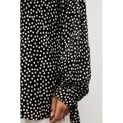 ANSWEAR блуза тип риза дамска от вискоза (WS26-KDD040)