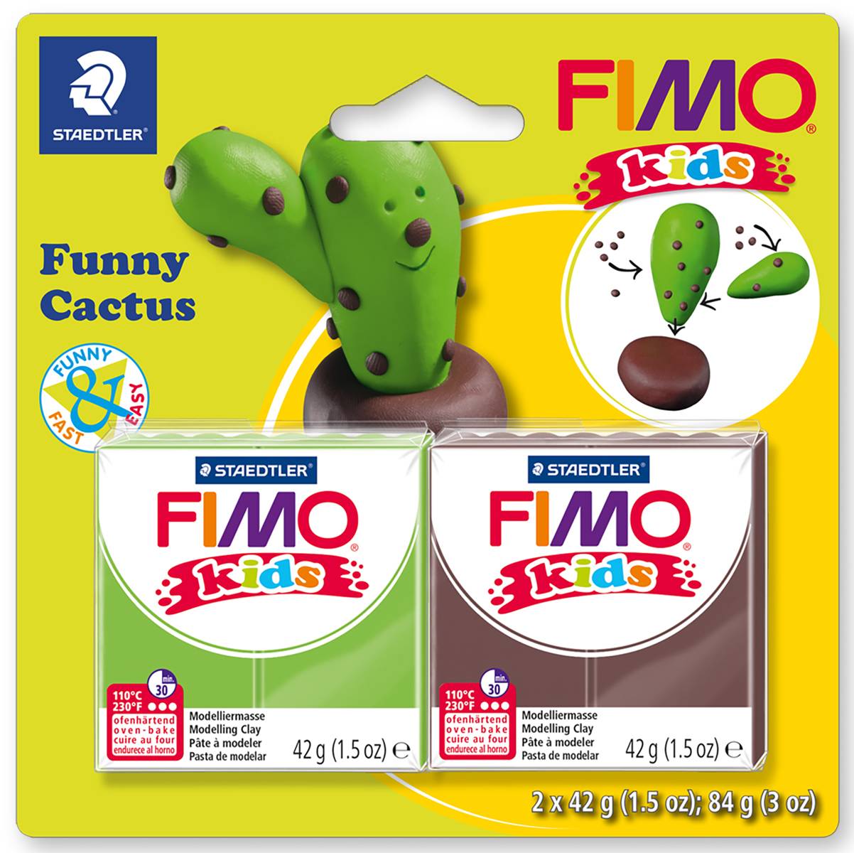 Fimo Staedtler Kids sada Funny Cactus od 92 K - Heureka.cz