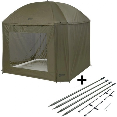 Mivardi Deštník Session Umbrella XL a Sada Stabilizačních Tyčí – Zbozi.Blesk.cz