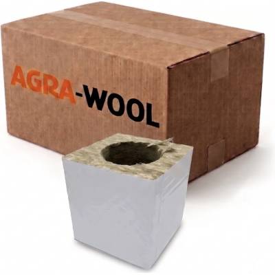Agra Wool BIG Block pěstební kostka 200x200x200mm 38/35mm 1ks, BOX 18ks
