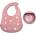 Lorelli Силиконов сет за хранене 2 части Lorelli, Deep Pink (10230710002)