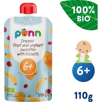 Salvest Ponn BIO Плодовo смути с кисело мляко и бисквити (110 g)