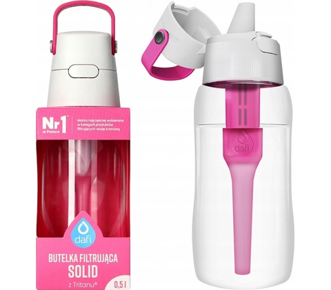 Dafi Solid 0,5l ružová