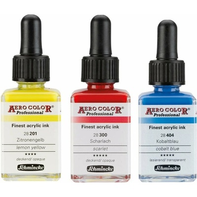 Schmincke Aero Color akrylový atrament Professional Standard 101 supra biela nepriehľadná