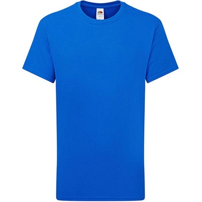 Fruit of the Loom Dětské bavlněné triko 61-363-0 Royal Blue
