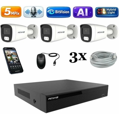 Amiko IP 3 kamerový set Ai Dl Tube 1501K3