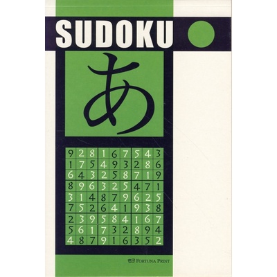 Sudoku zelená - Fortuna Print