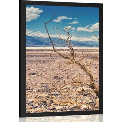 Plakát země sucha - 20x30 black