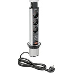 GTV 3 Plug + 2 USB Switch (AE-BPW3S60U-80)