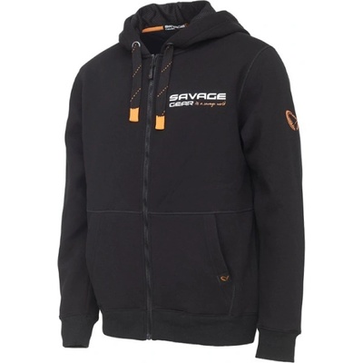 Savage Gear Mikina Cosmo Hoodie Black Ink