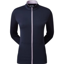 FootJoy Full Zip Knit Colour Block Midlayer Navy Modrá