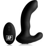 Alpha-Pro 10X P-MASSAGE Prostate Stimulator with Stroking Bead Black