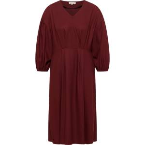 Tranquillo Дамска рокля Tranquillo Women's Tailliertes Kleid aus EcoVero Viskose Dress - Fired Brick - размер 38 (EU) (134-1719-0112)
